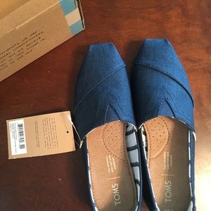 The Venice Collection: TOMS Majolica Blue Flats